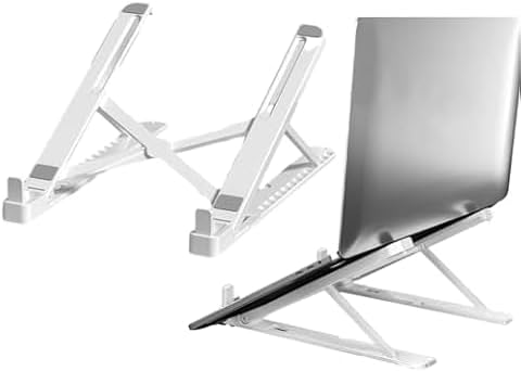 PEETTA Adjustable Laptop Stand, Portable Ergonomic Foldable Design