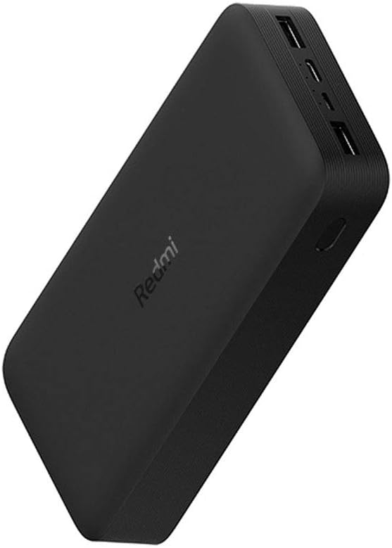 Xiaomi Redmi 18W Fast Charge Power Bank 20000mAh Black