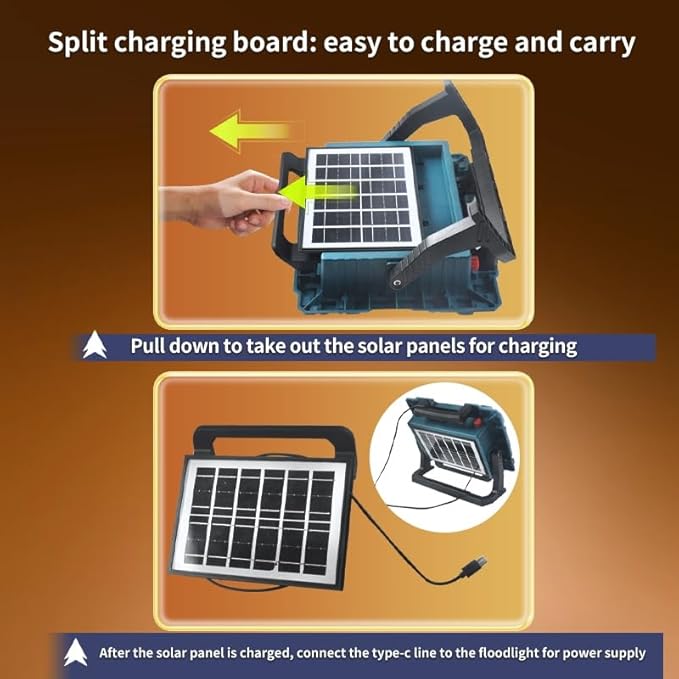 Solar portable light