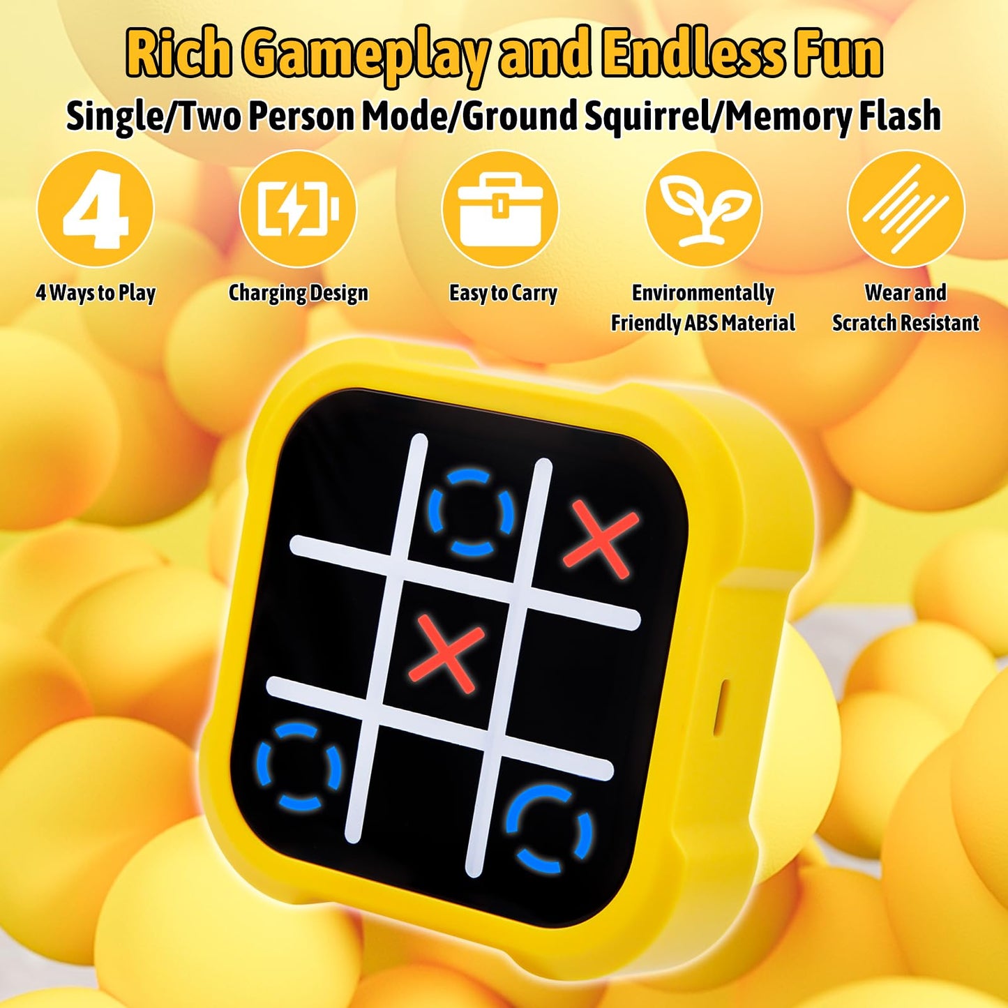 Smart Electronic Tic-Tac-Toe Game | XOXO Game – Fun & Interactive Puzzle for All Ages