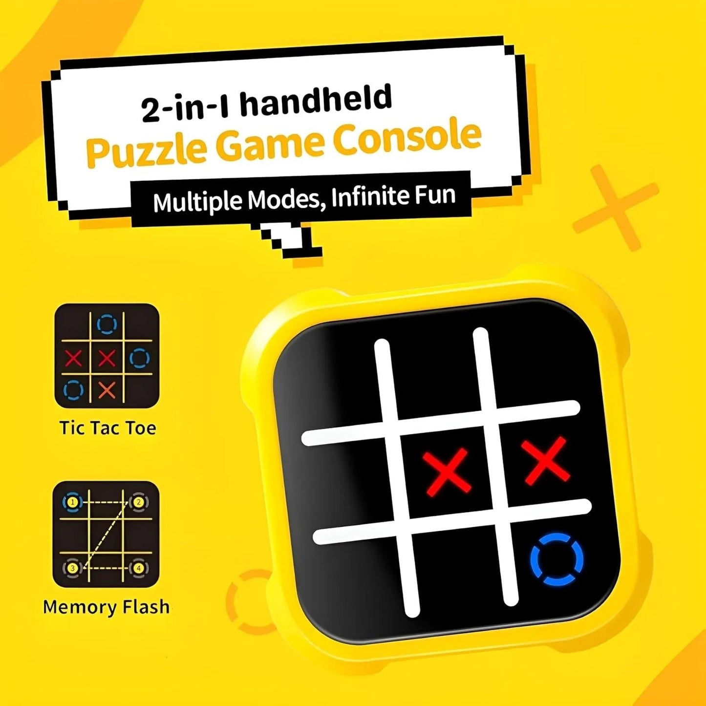 Smart Electronic Tic-Tac-Toe Game | XOXO Game – Fun & Interactive Puzzle for All Ages
