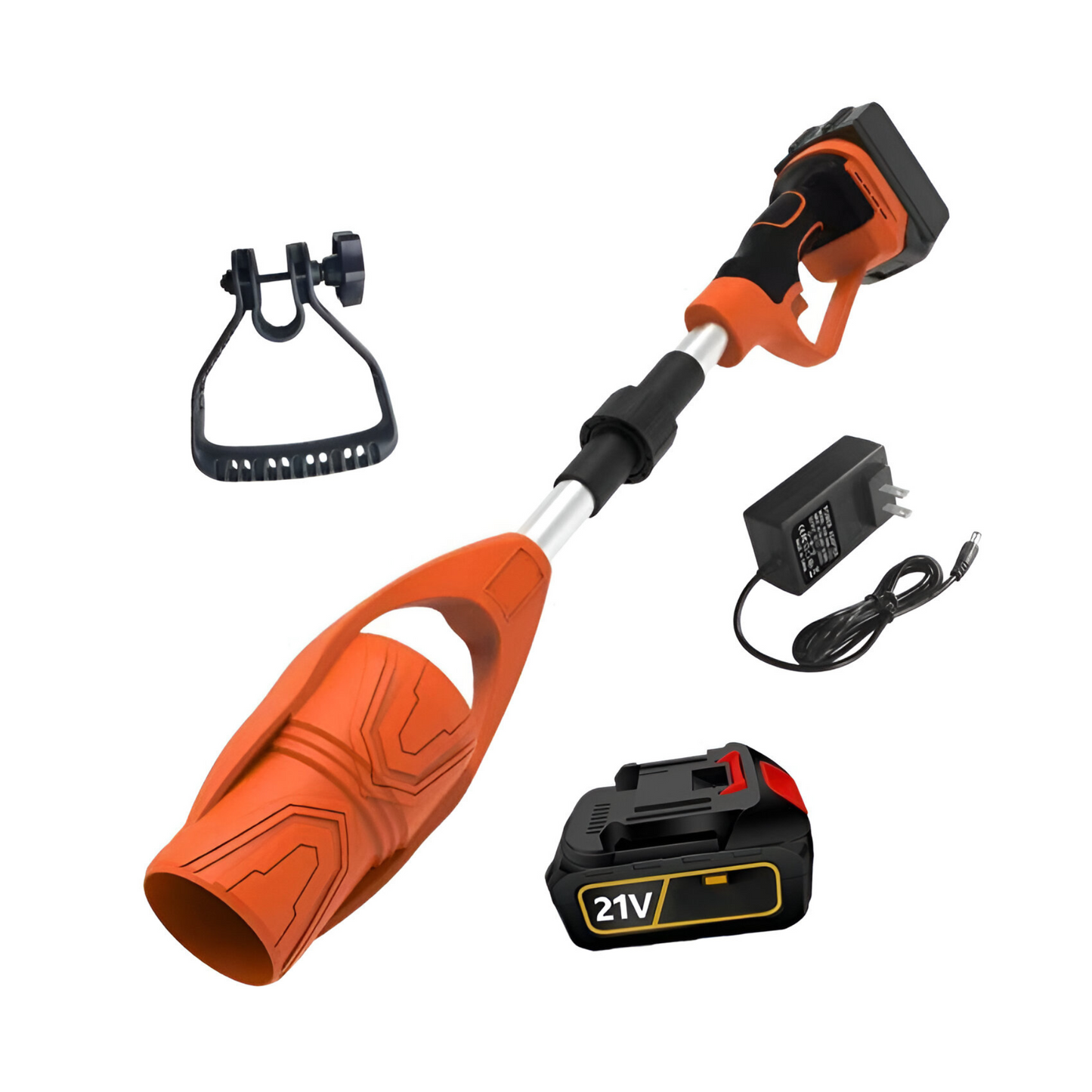 Cordless Folding Leaf Blower – Dual Battery | Adjustable & Lightweight