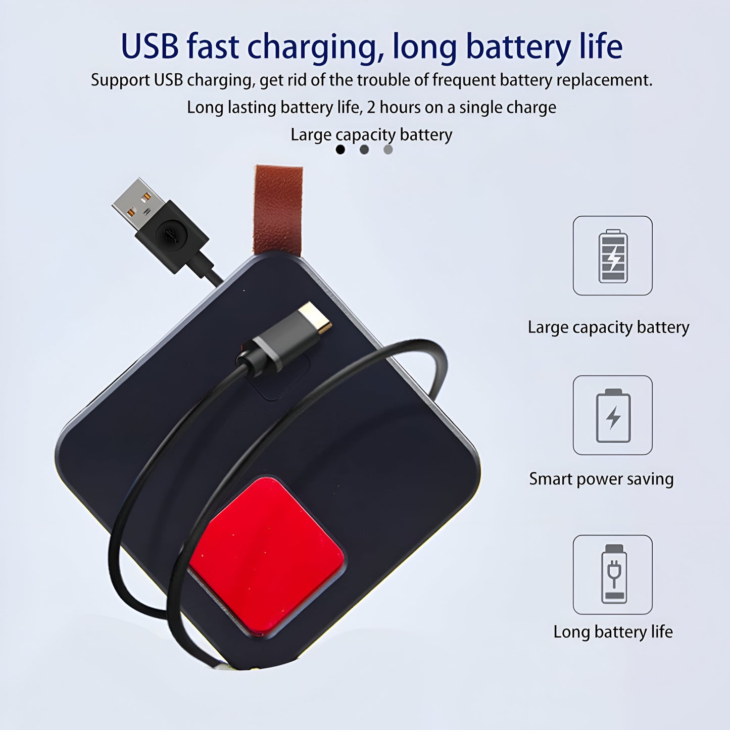 Hidden Camera Finder – Portable RF Tracker with Infrared Detection & USB Charging