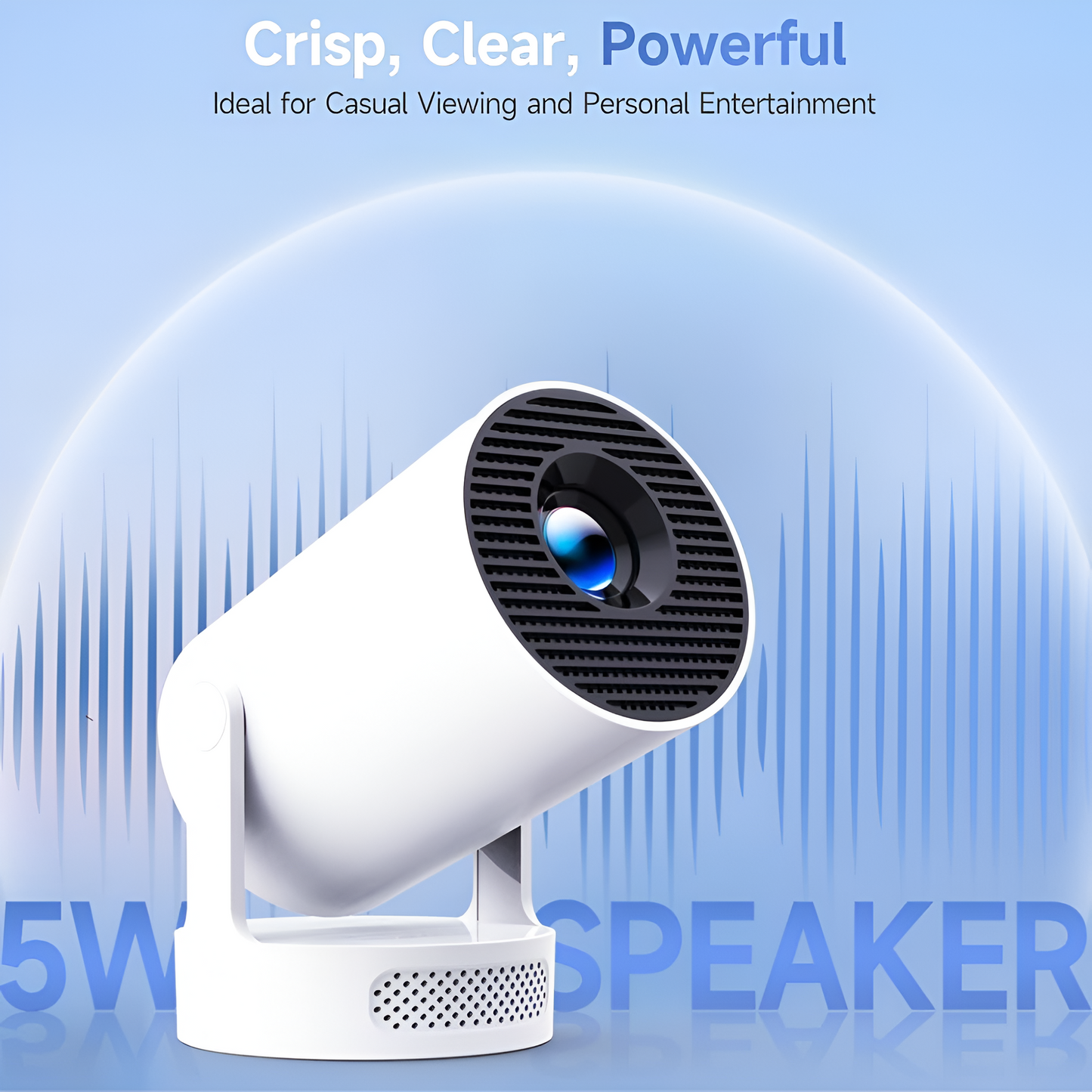 HY300 Pro HiFi Smart Projector