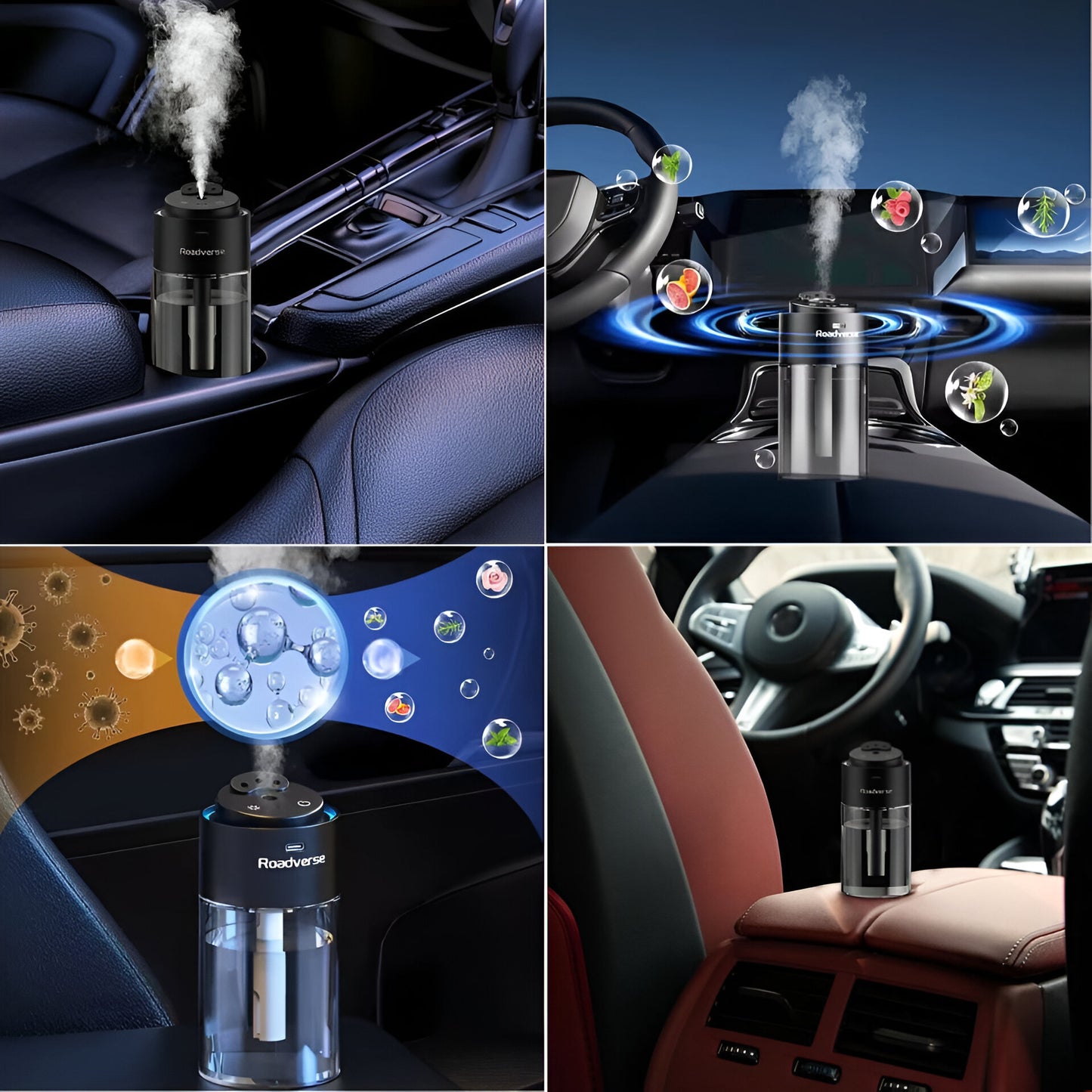 Roadverse Starry Sky Projection Smart Car Diffuser