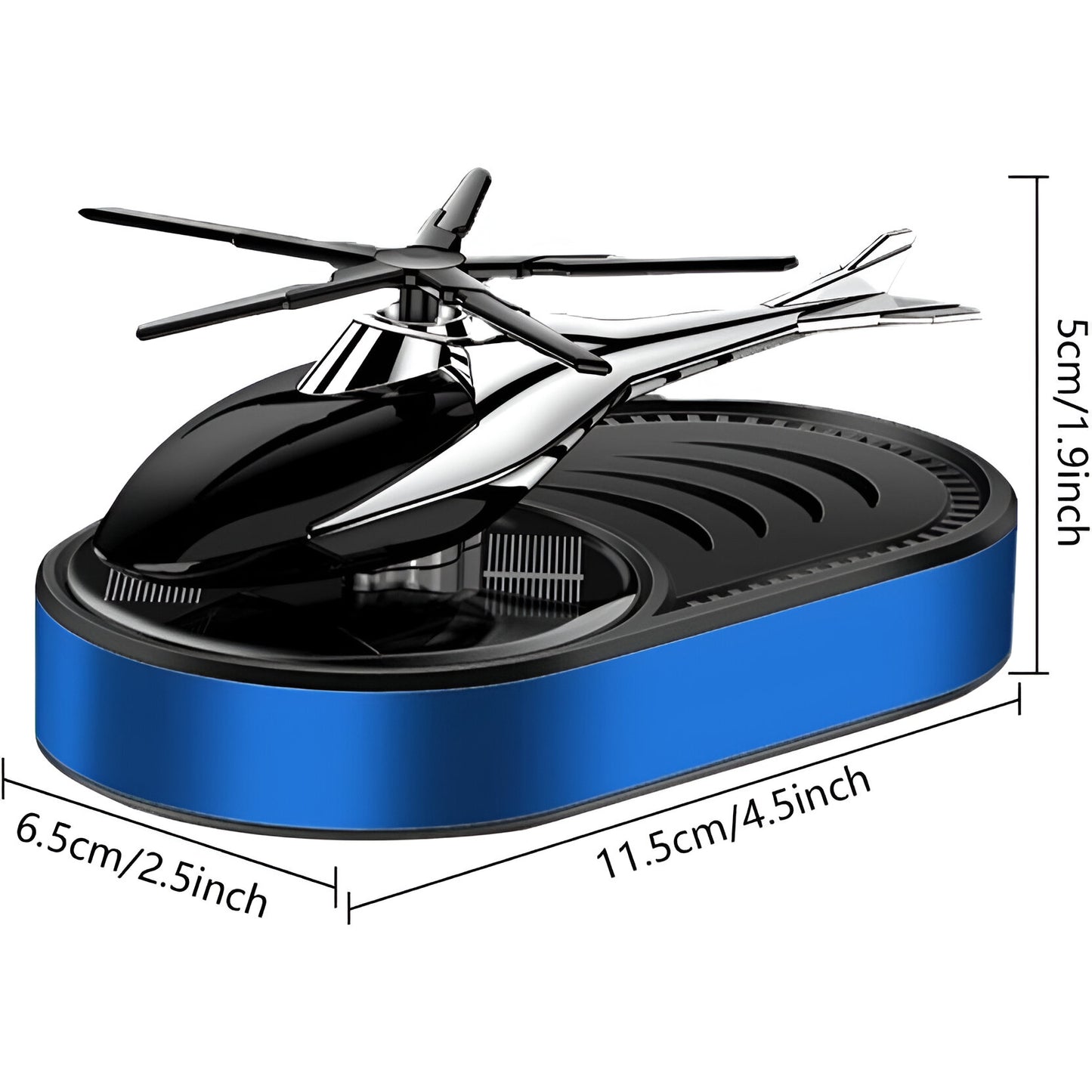 Solar Car Fragrance| Helicopter Solar-Powered Car Air Freshener