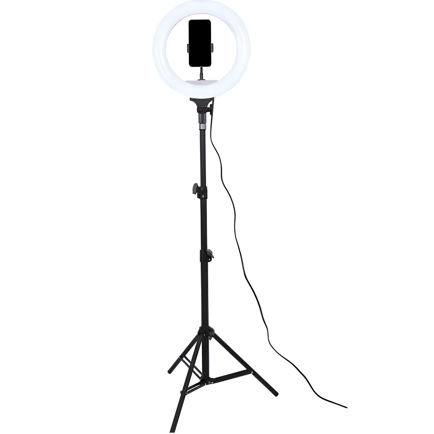 Dimmable LED Ring Light with Tripod Stand & Remote