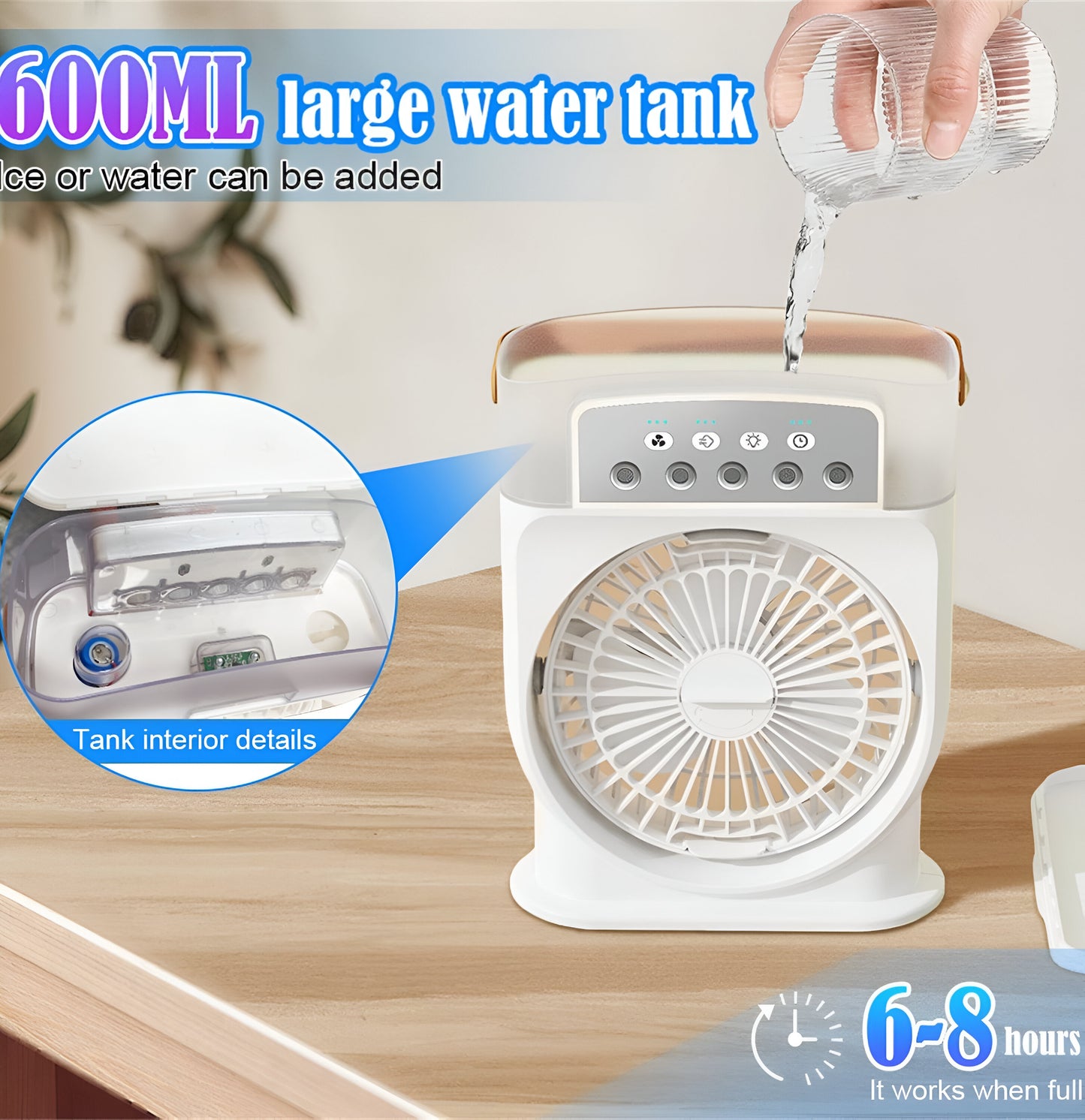 Portable Mini Cold Fan
