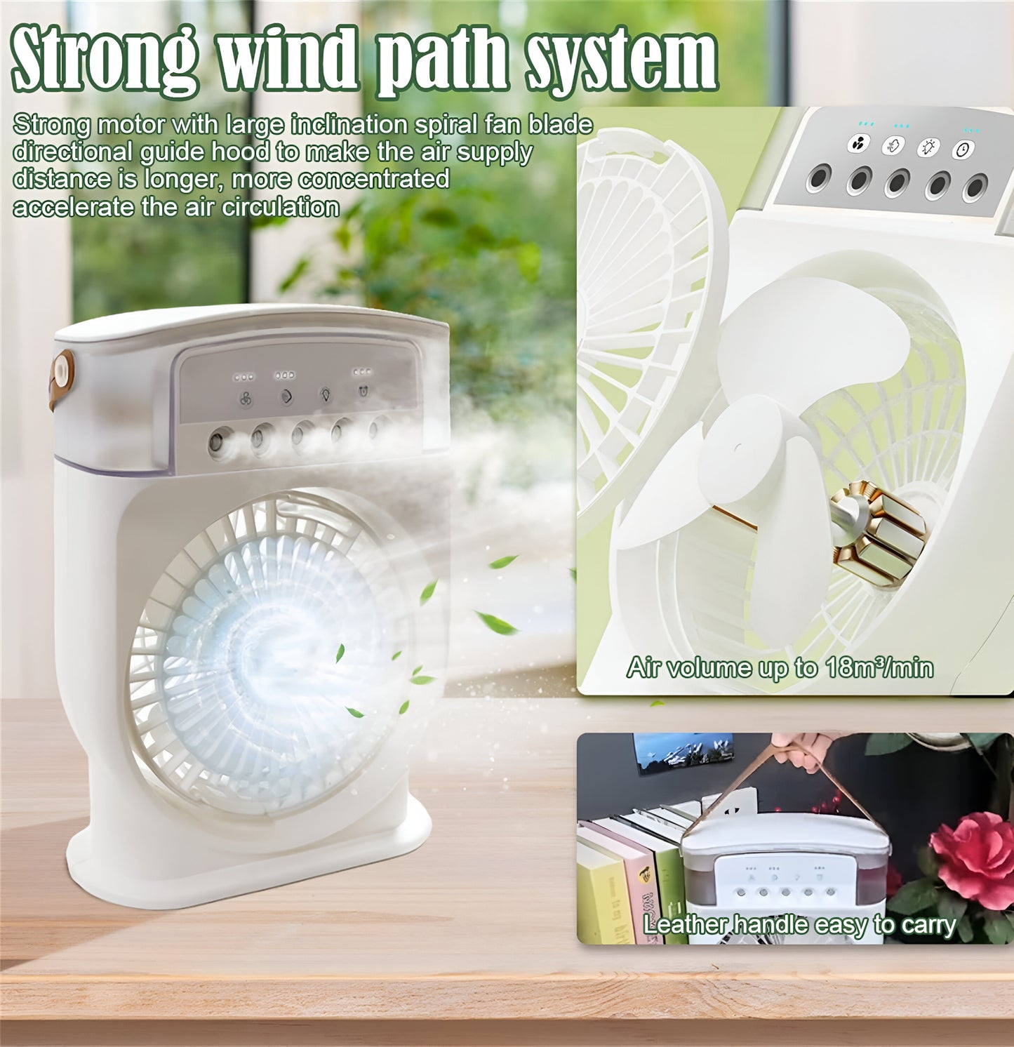Portable Mini Cold Fan