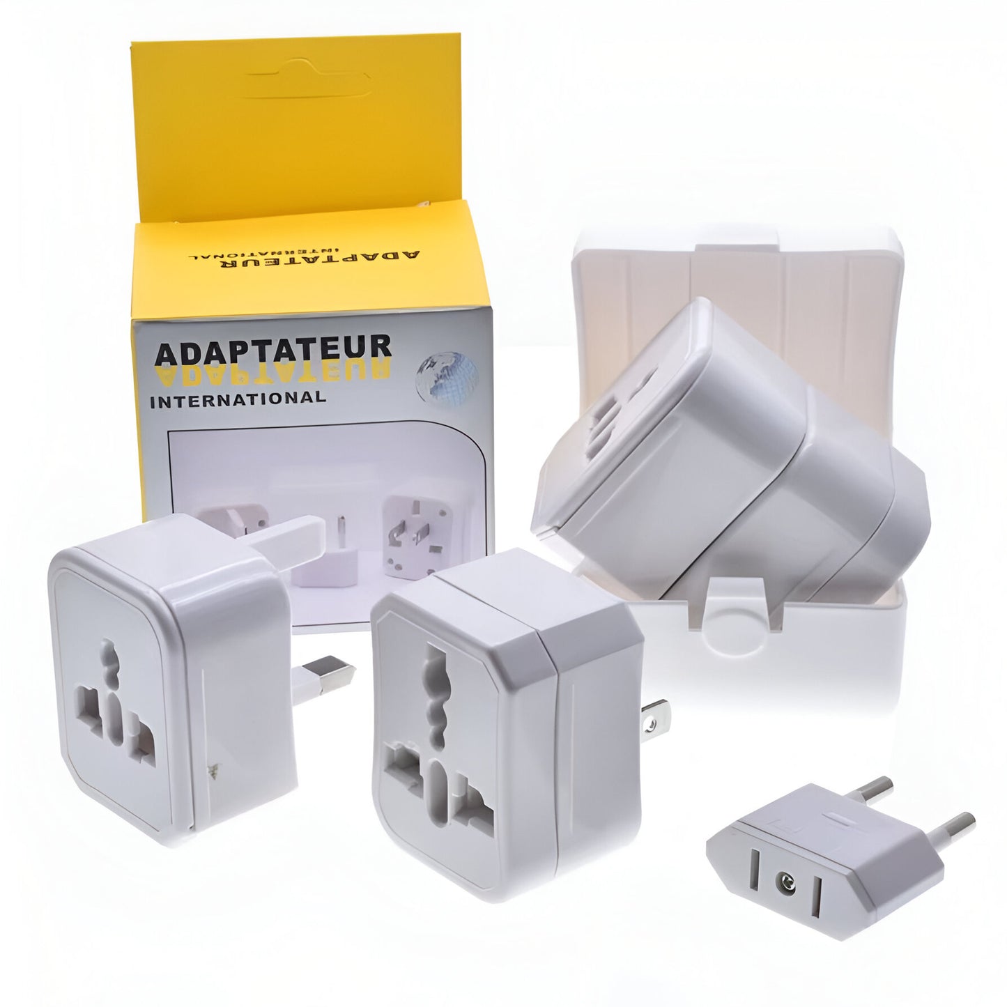 Universal International Travel Adapter – All-in-One Worldwide Plug Converter