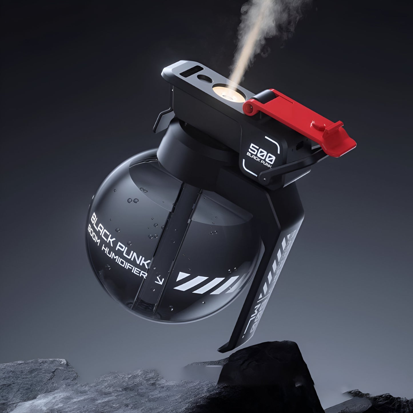 Boom Humidifier – Cyberpunk Aroma Diffuser with Ejector Switch