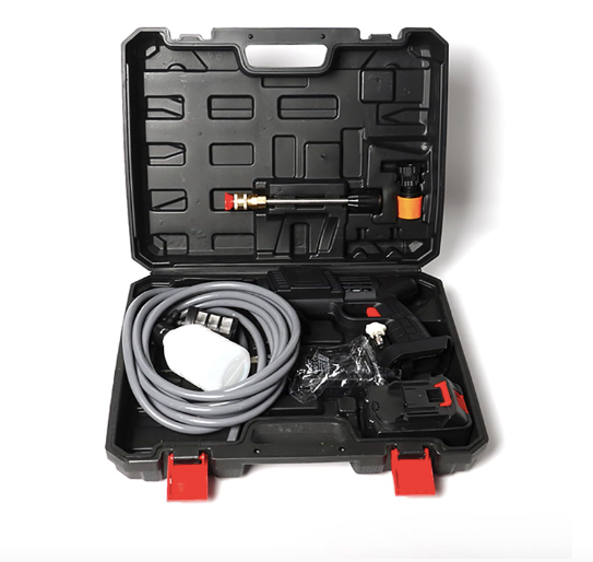 Portable High Pressure Spray Water Gun, Cordless Handheld Power Cleaner Water Gun, Various Water Spray Modes, Replaceable Nozzle, for Washing Cars/Fences/Siding