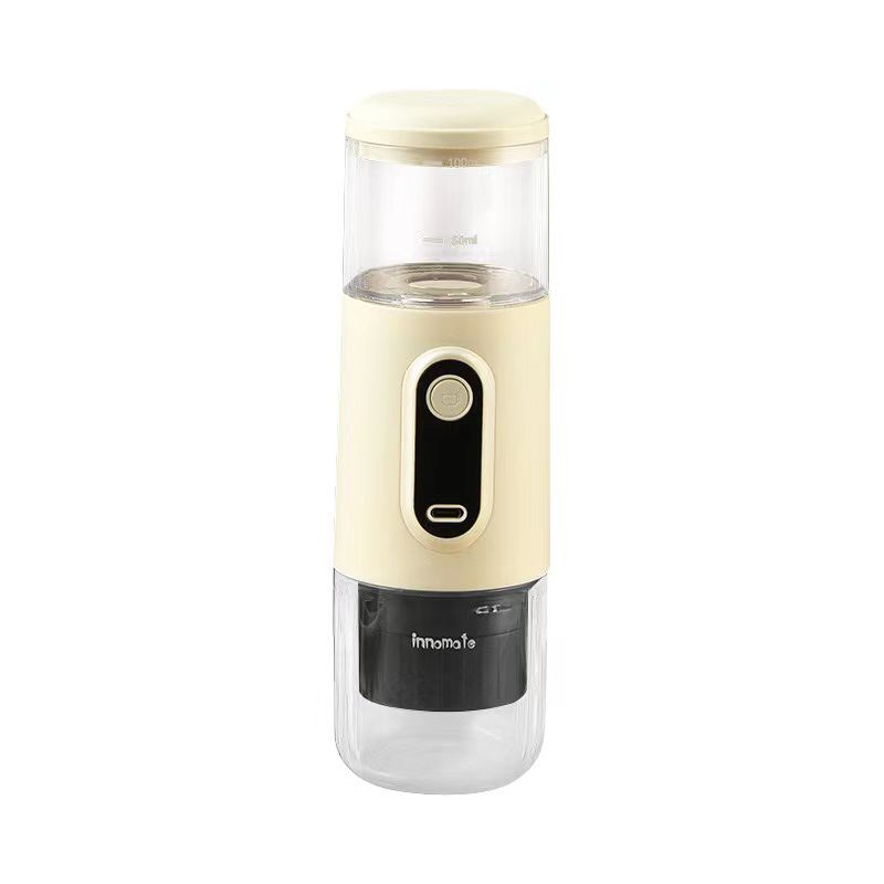 Portable Espresso Machine: Battery-operated with a compact design, suitable for travel.