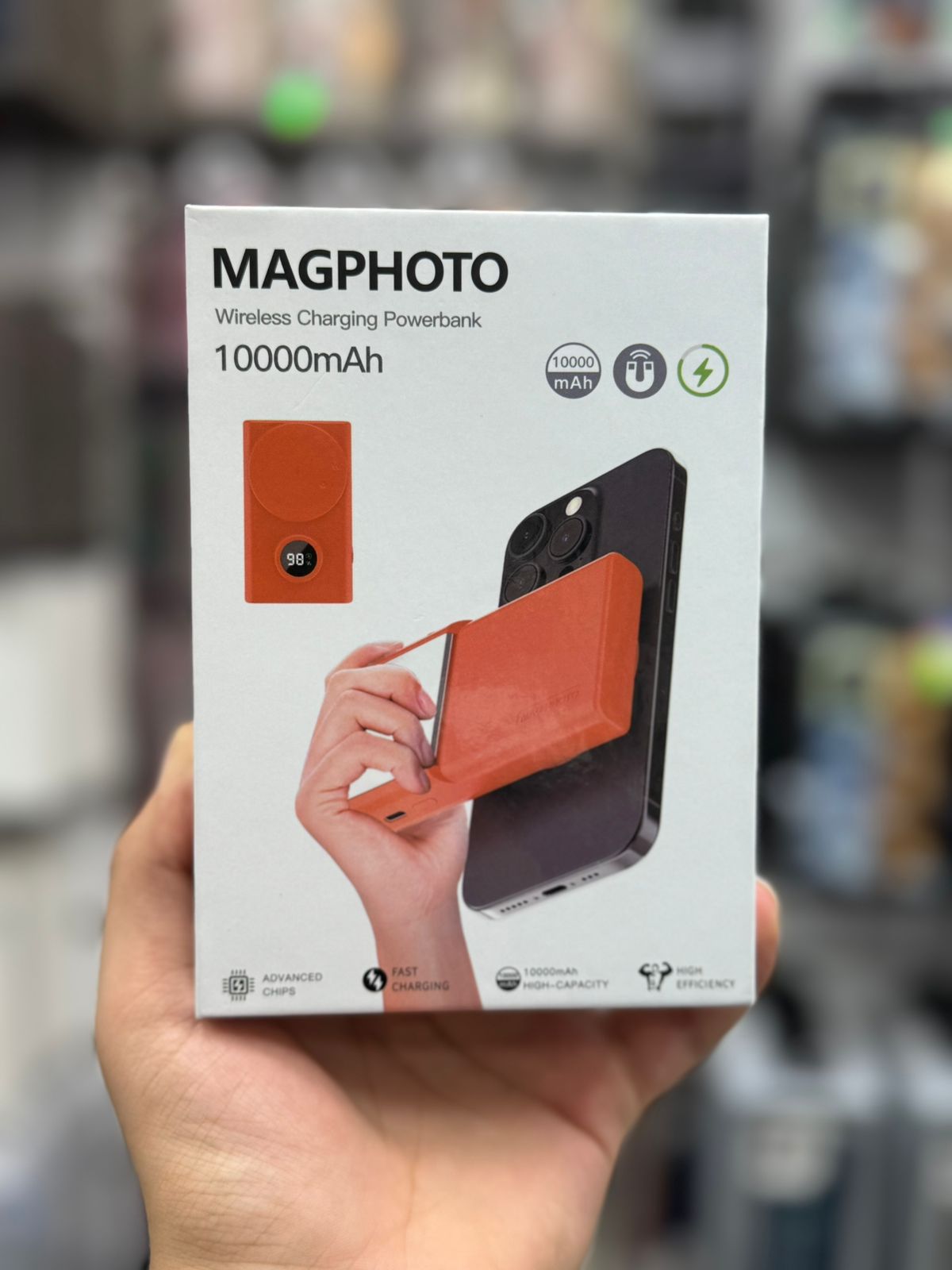 MAGPHOTO WIRELESS CHARGING POWERBANK 10000MAH