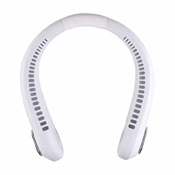 PEETTA Portable Neck Fan, 360° Cooling Personal Fan,Wearable Quiet Fan for Outdoor Indoor, father's Gifts for Mom Dad, Free Adjustment Personal Wearable Neck Fan Suitable for Traveling and Office