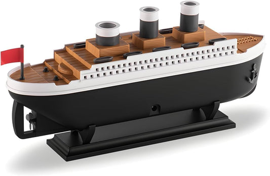 Titanic Ship Aroma Diffuser – Ultrasonic Humidifier with Colorful LED Lights & Remote Control