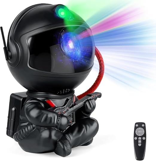 PEETTA Remote-Controlled Robot Figure with Light Effects, Black