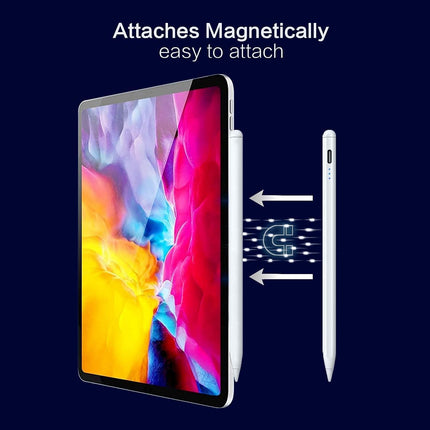 Universal Active Stylus Pen for iPad & Android Tablets – Ultra-Precise Touch Pencil with Palm Rejection, USB-C Fast Charging & LED Display