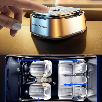 Smart Car Air Freshener with AI Intelligent Aromatherapy – Adjustable Fragrance Diffuser