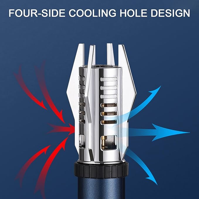 Jet flame lighter