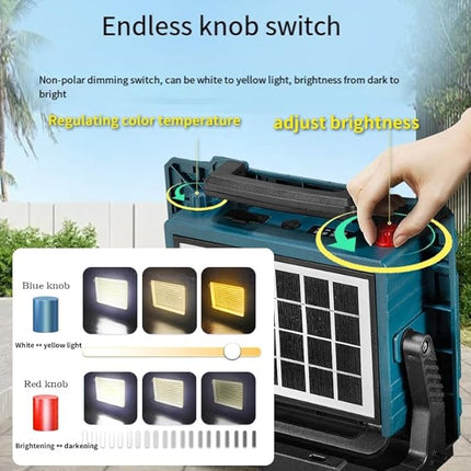 Solar portable light