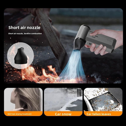 Multifunctional Violent Fan F028 – 130000RPM Cordless Electric Air Duster & Vacuum Cleaner with LED Light