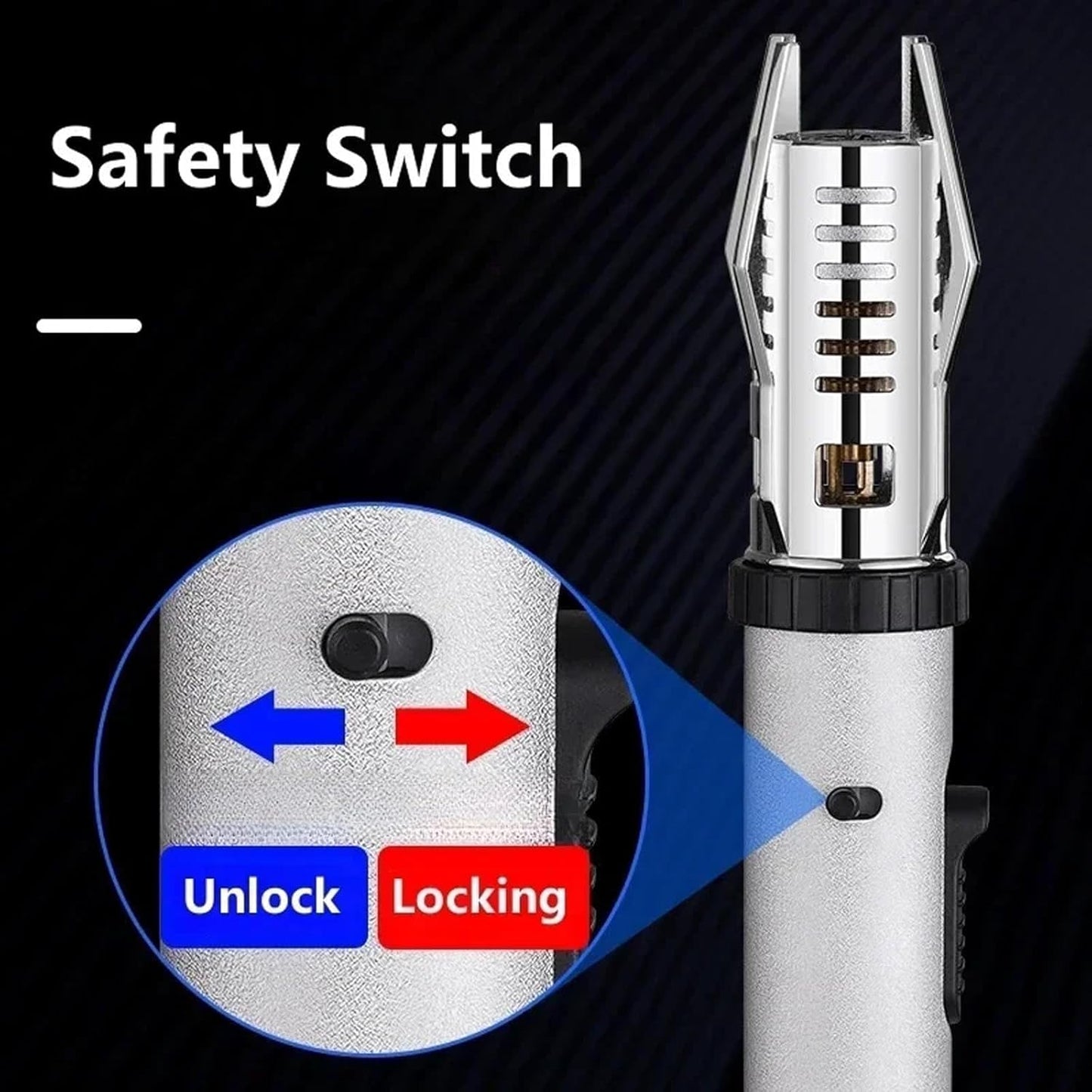 Jet flame lighter