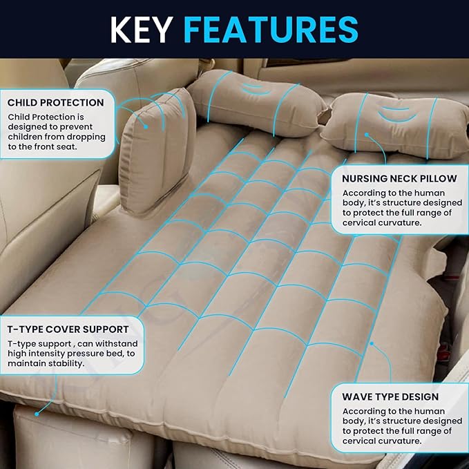 Car travel bed