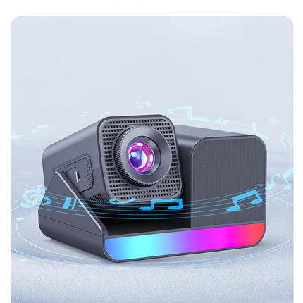 HY-360 HD Karaoke Projector with Microphone | 1080P Supported Home Theater Projector for Movies & Karaoke