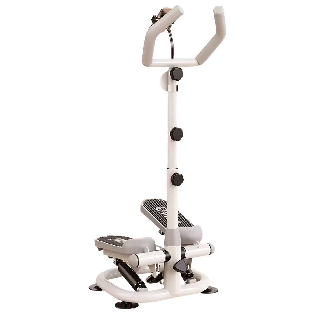 Mini Hydraulic Stepper with Handle – Compact Fitness Stair Climber for Home Workout, Weight Loss & Leg Training