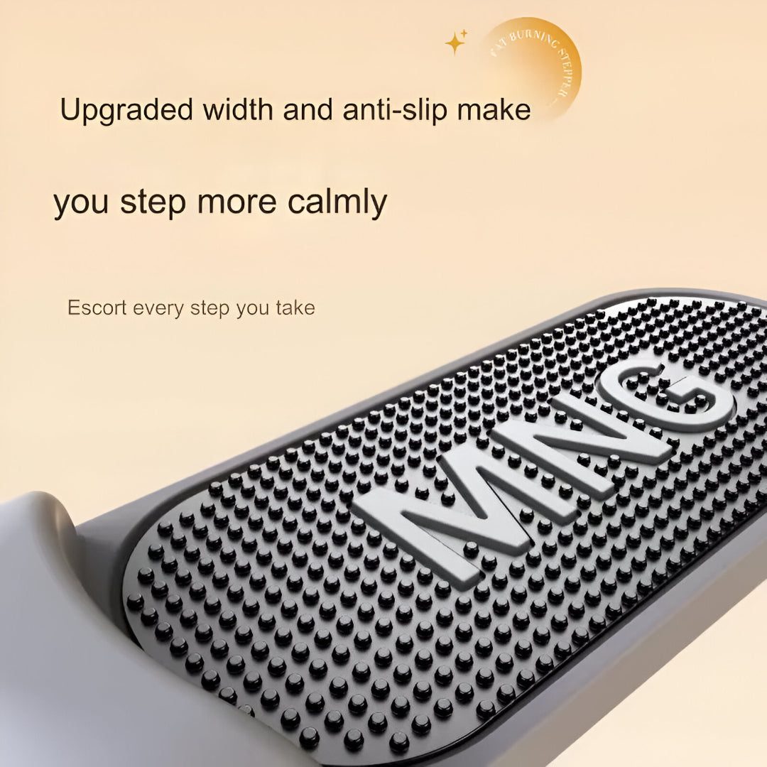 Mini Hydraulic Stepper with Handle – Compact Fitness Stair Climber for Home Workout, Weight Loss & Leg Training