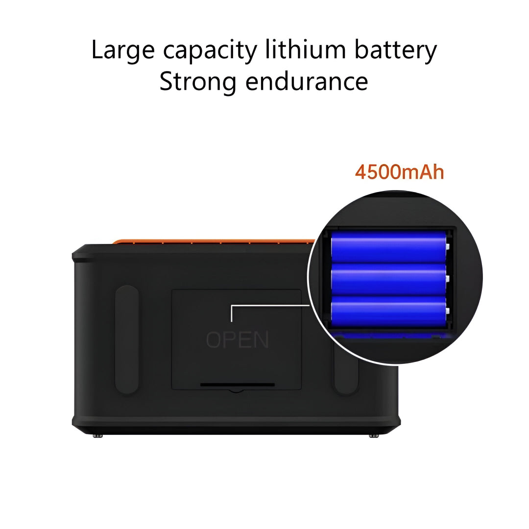 LP V96 Outdoor Solar Bluetooth Speaker with 10W Power, Flashlight, Power Bank & FM Radio – 4500mAh Battery