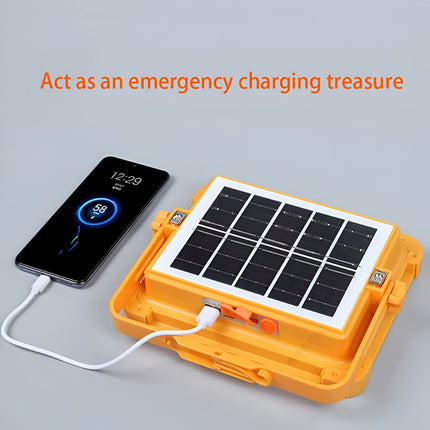 Solar Outdoor LED Work Light 1000W – 336 LEDs, Rechargeable Power Bank, IP66 Waterproof, 4 Modes, Portable Camping & Emergency Light