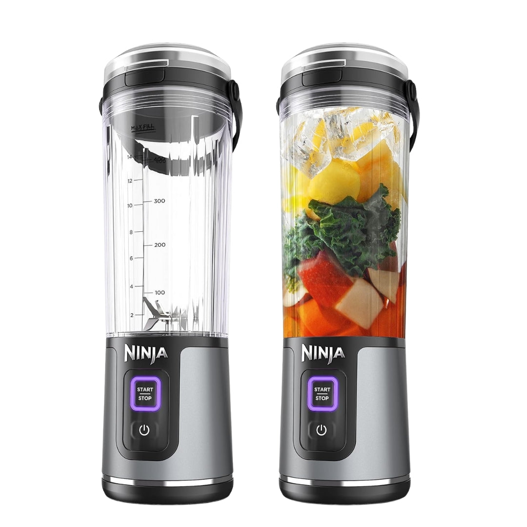 Ninja Blast Cordless Portable Blender – 530ML | USB-C Rechargeable, Leakproof, BPA-Free, Black