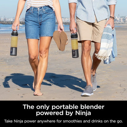 Ninja Blast Cordless Portable Blender – 530ML | USB-C Rechargeable, Leakproof, BPA-Free, Black