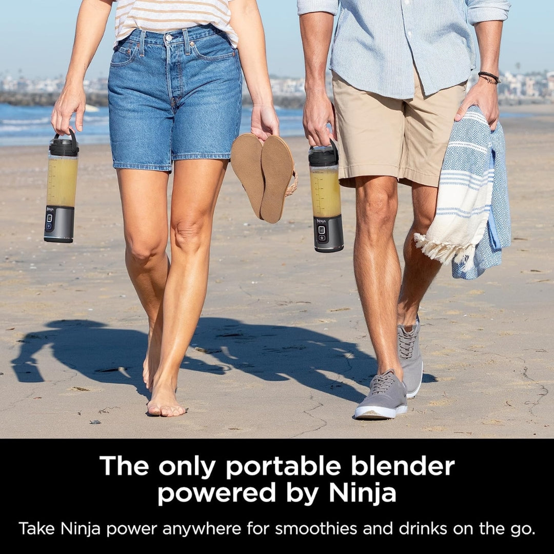 Ninja Blast Cordless Portable Blender – 530ML | USB-C Rechargeable, Leakproof, BPA-Free, Black