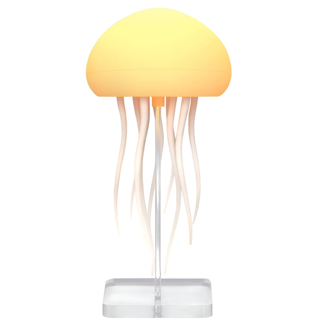 Aurora Jellyfish Mood Light – LED Color Changing Night Lamp with Tentacle Movement, Rechargeable & Sound-Activated