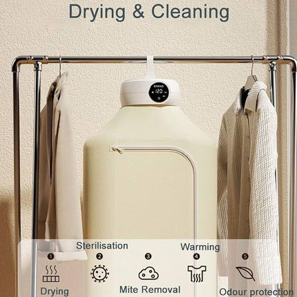 Compact Foldable Drying Heater – Portable Electric Clothes Dryer with Intelligent Timer & UV Cleaning (Model SH-009)