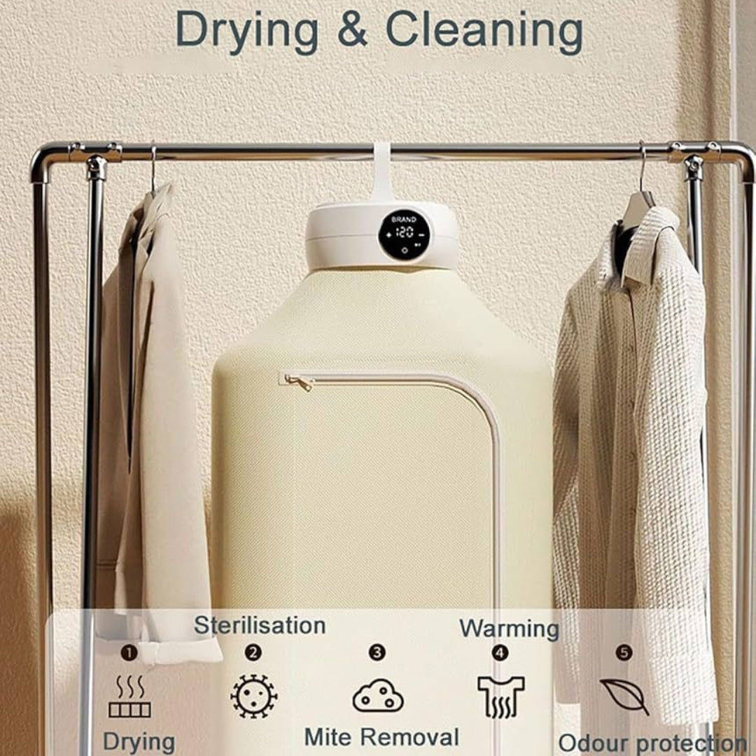 Compact Foldable Drying Heater – Portable Electric Clothes Dryer with Intelligent Timer & UV Cleaning (Model SH-009)