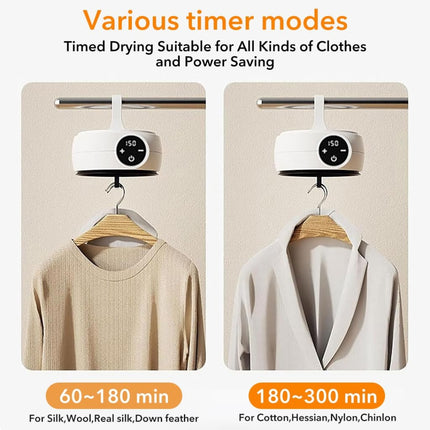 Compact Foldable Drying Heater – Portable Electric Clothes Dryer with Intelligent Timer & UV Cleaning (Model SH-009)