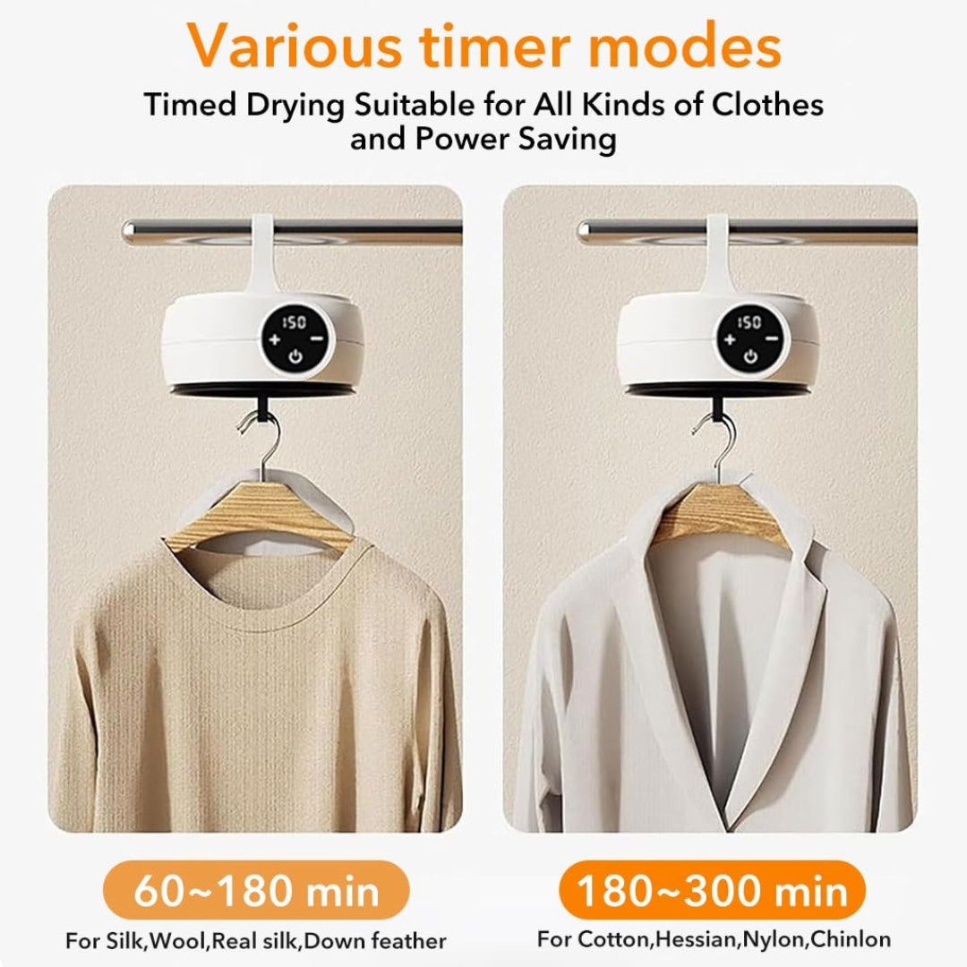 Compact Foldable Drying Heater – Portable Electric Clothes Dryer with Intelligent Timer & UV Cleaning (Model SH-009)