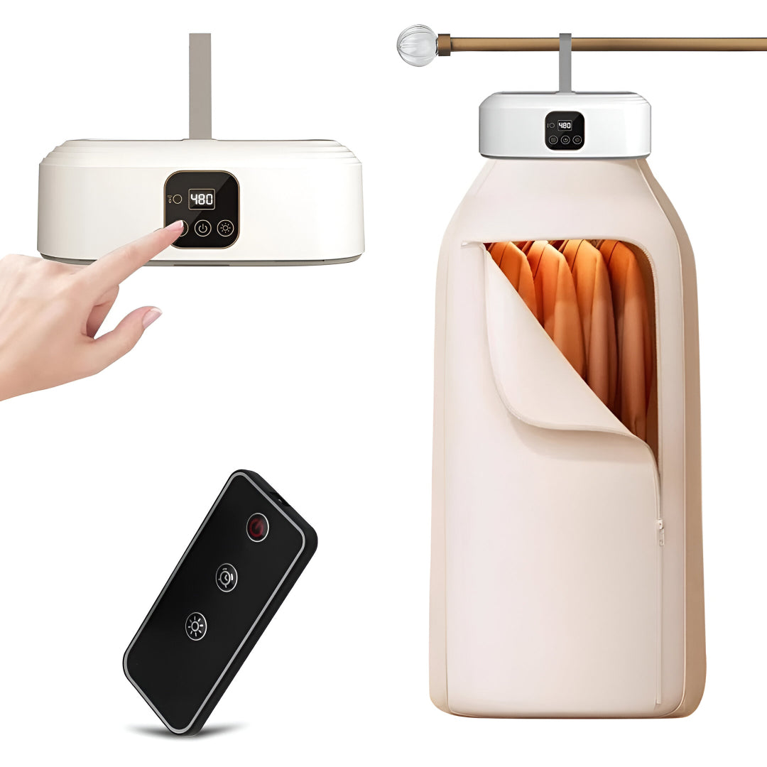 Compact Foldable Drying Heater – Portable Electric Clothes Dryer with Intelligent Timer & UV Cleaning (Model SH-009)