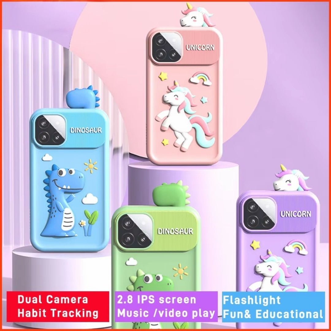 Kids SmartPhone P1 Plus – Mini Smart Touch Phone with Camera, Music & Educational Apps (3+ Years)