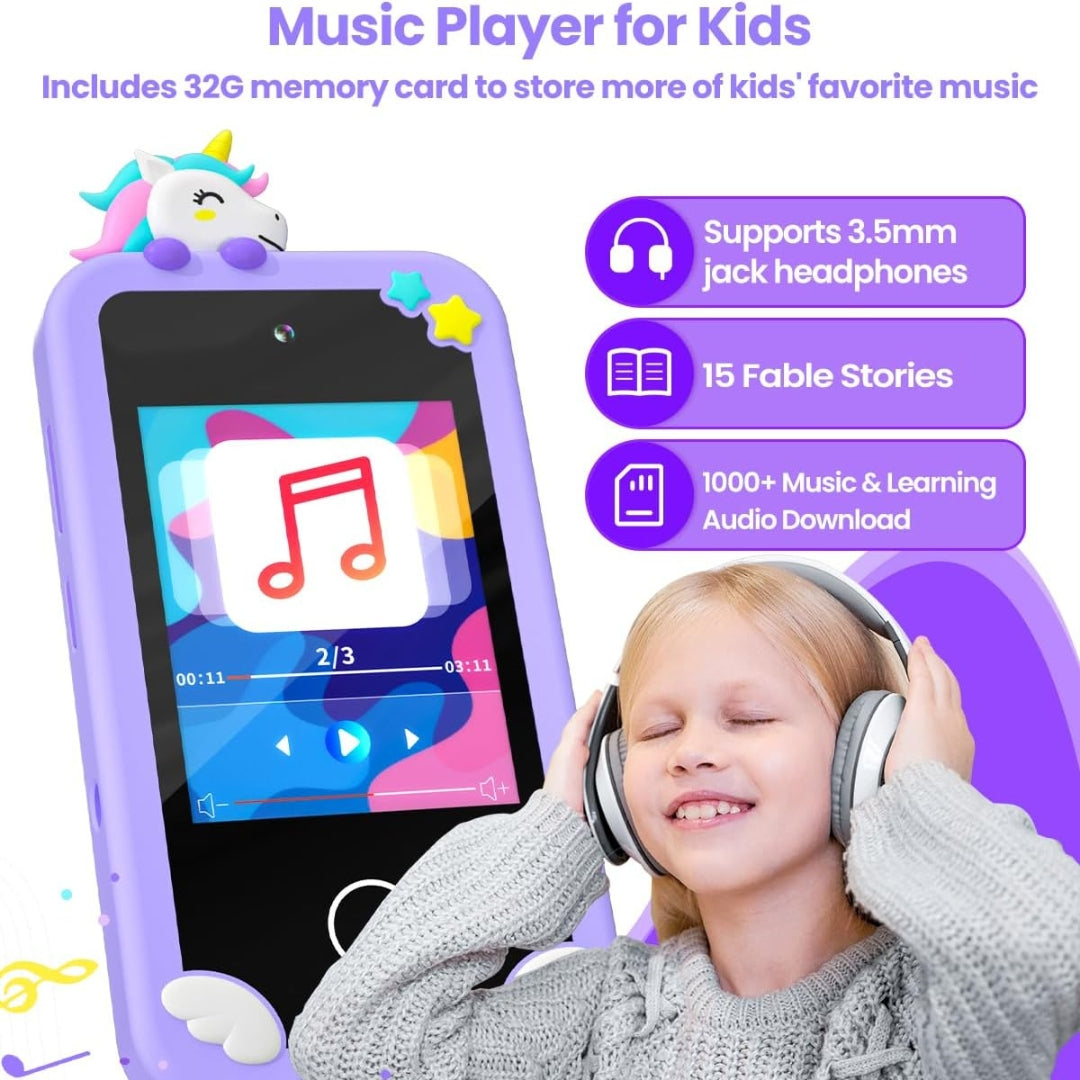 Kids SmartPhone P1 Plus – Mini Smart Touch Phone with Camera, Music & Educational Apps (3+ Years)