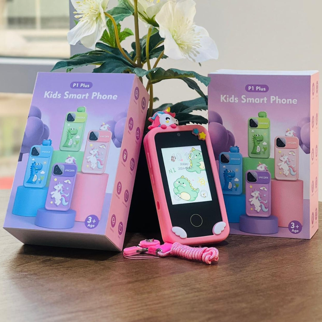 Kids SmartPhone P1 Plus – Mini Smart Touch Phone with Camera, Music & Educational Apps (3+ Years)
