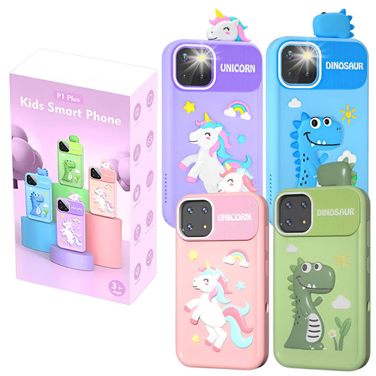 Kids SmartPhone P1 Plus – Mini Smart Touch Phone with Camera, Music & Educational Apps (3+ Years)
