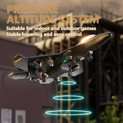 L0712 Remote Control Airplane with LED Lights – 2.4GHz RC Fighter Jet for Kids & Adults | One-Click Takeoff, Stunts & 80m Range