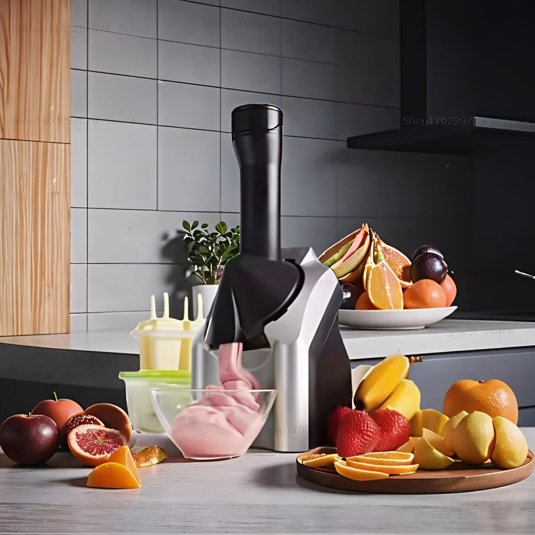 Electric Fruit Ice Cream Maker – Frozen Dessert & Sorbet Machine