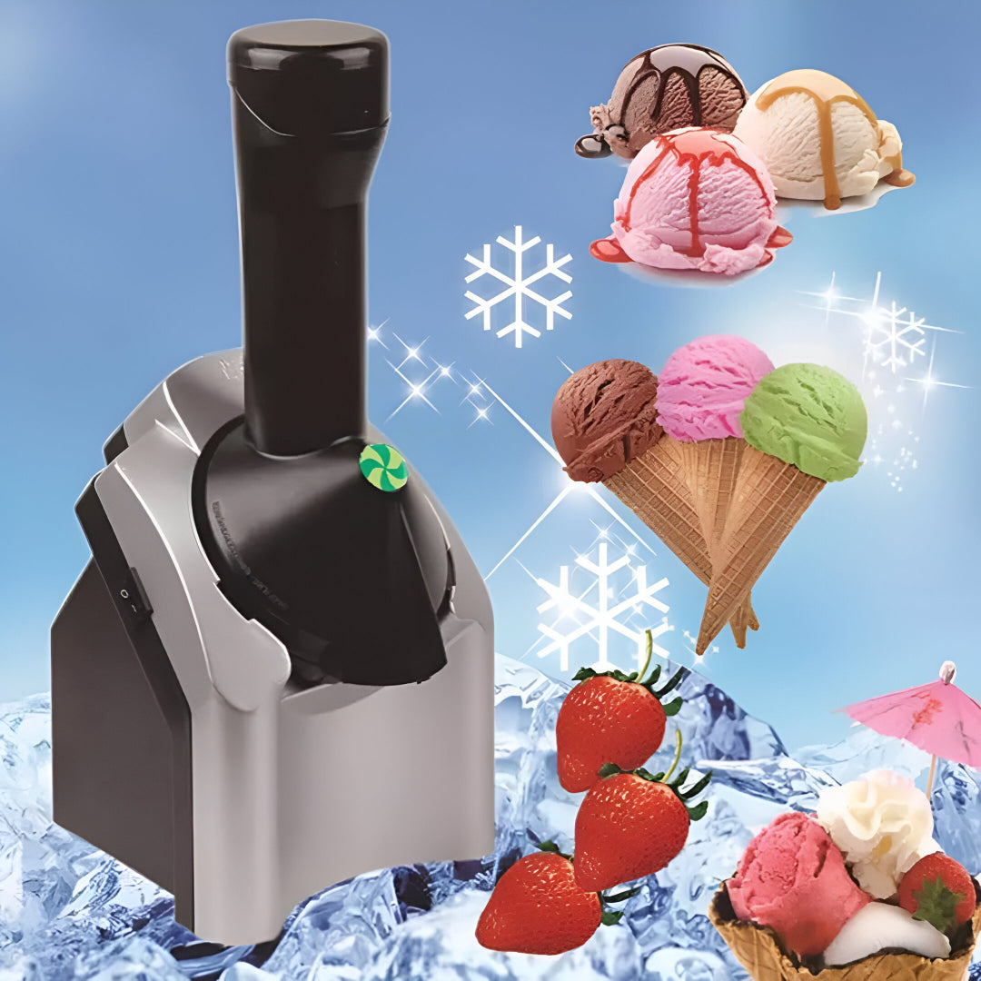 Electric Fruit Ice Cream Maker – Frozen Dessert & Sorbet Machine