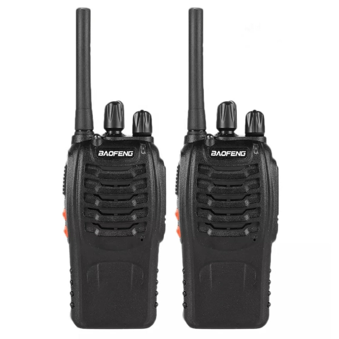 Baofeng BF-888S Long-Range 2-Way Radio Walkie Talkie  – 16 Channels, 5KM Range, Rechargeable